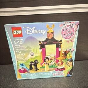 LEGO Disney Princess Mulan's Training Day Set 41151, 104 Pieces, Complete